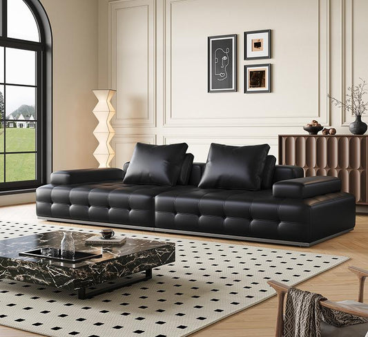 Genuine Leather Lawrence Sofa