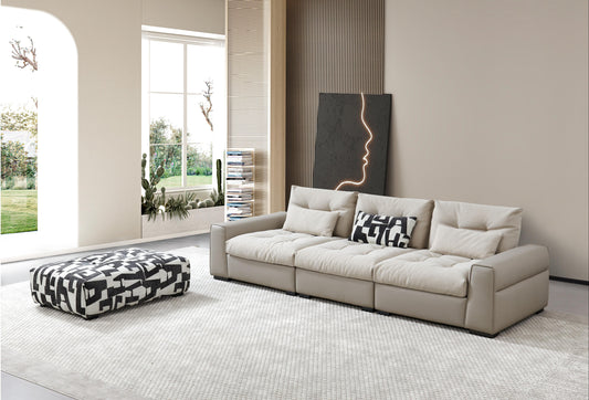 Sectional Sofa with Adjustable Backrest