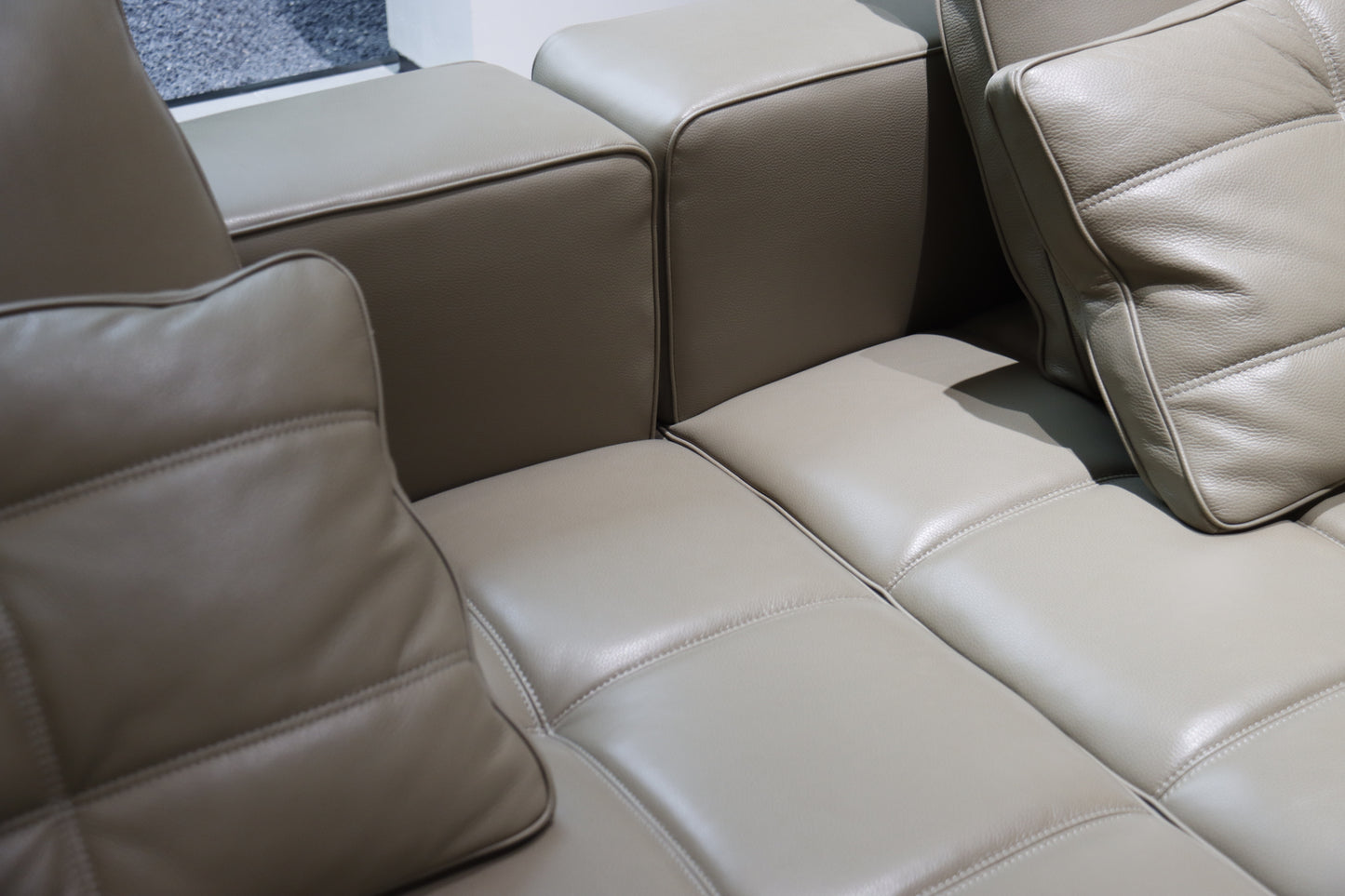 Genuine Leather Lawrence Sofa