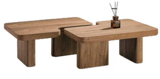 Solid Wood Nesting Coffee Table