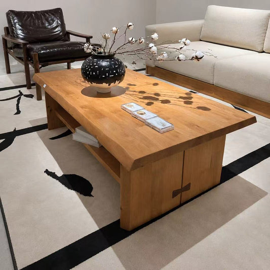 Farmhouse Solid Wood Coffee Table