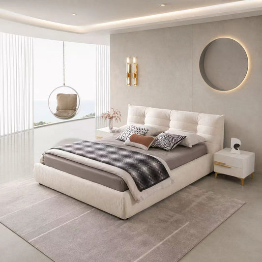 Suede Upholstered CaterBed