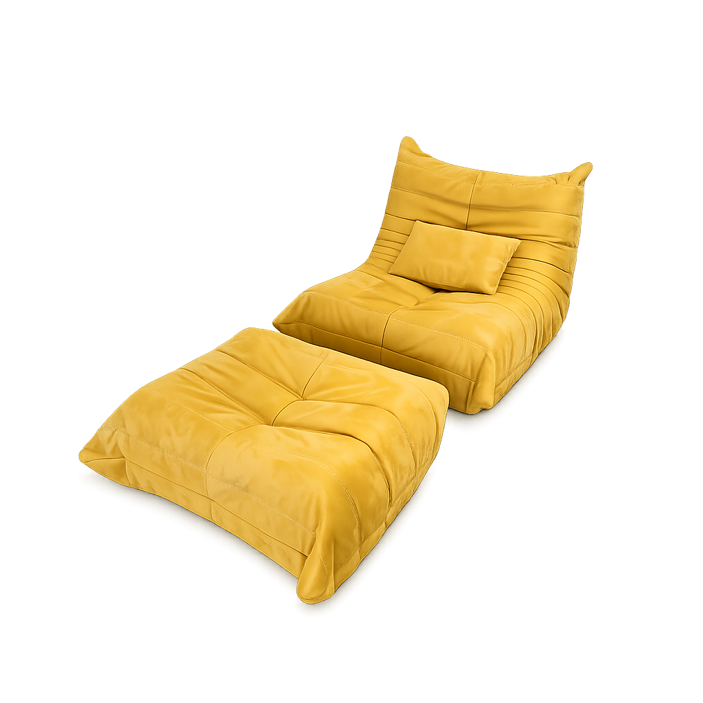 Lazy Caterpillar Sofa Lounger Ottoman