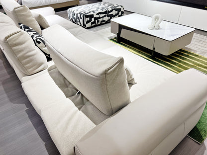 Sectional Sofa with Adjustable Backrest