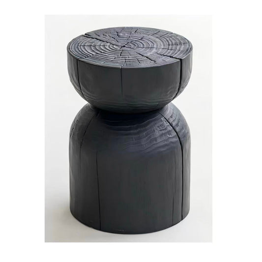 Charred Pine Side Table