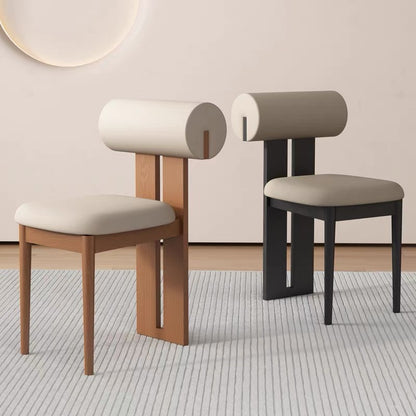 Solid Wood Sculpted Leg Dining Set