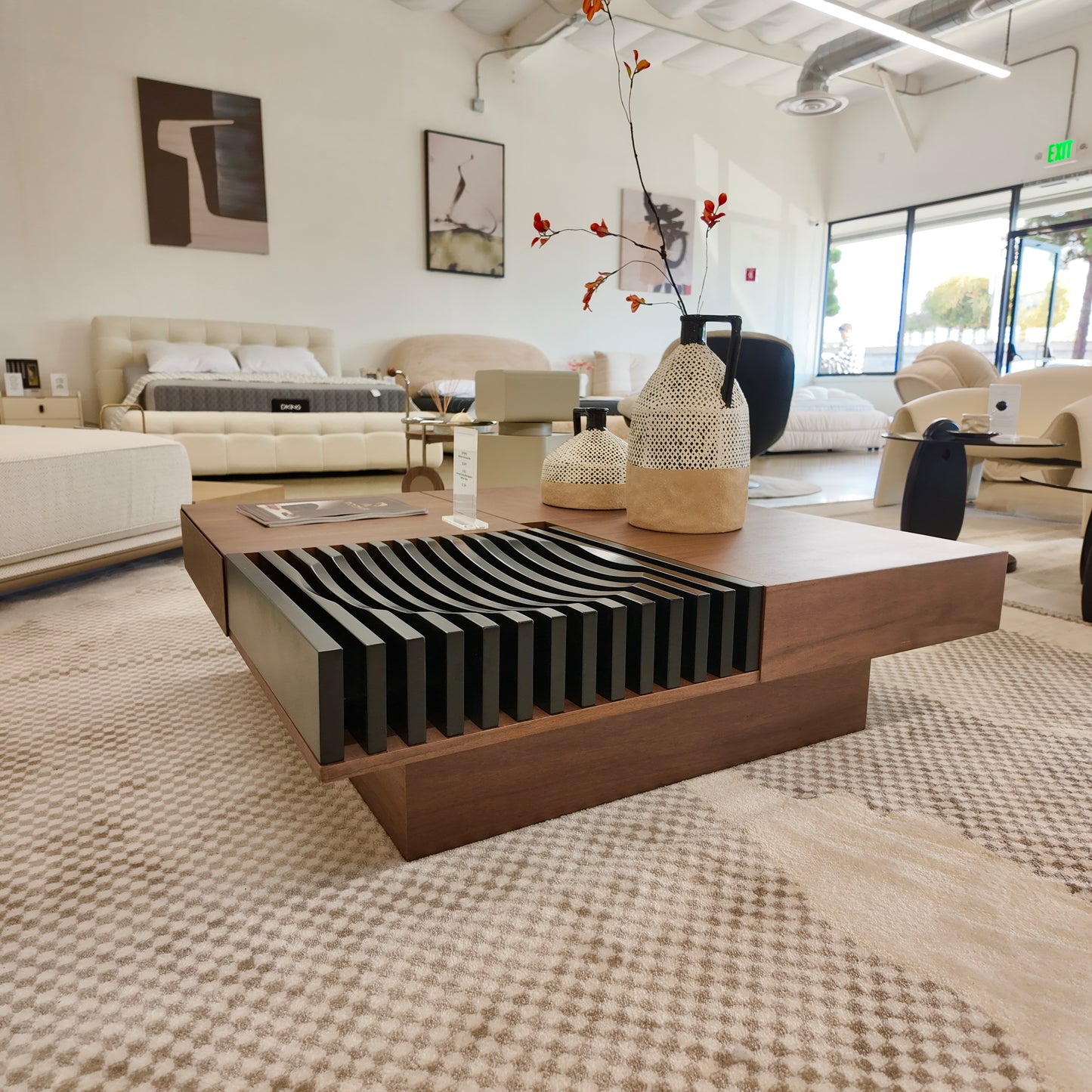 Harmony Solid Wood Square Coffee Table