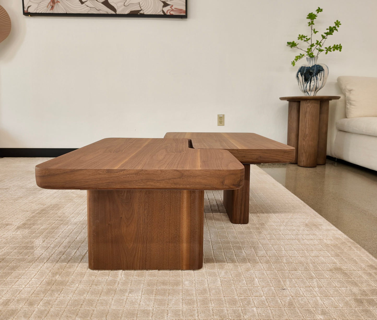 Solid Wood Nesting Coffee Table
